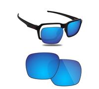Fiskr Polarized Lenses Replacement Compatible with Oakley Parlay OO4143 Sunglasses, Impact Resistant & Perfect Fit - Ice Blue