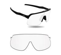 Fiskr Polarized Lenses Replacement Compatible with Oakley Sutro Lite OO9463 Sunglasses, Impact Resistant & Perfect Fit, Crystal Clear, One Size