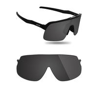 Fiskr Polarized Lenses Replacement Compatible with Oakley Sutro Lite OO9463 Sunglasses, Impact Resistant & Perfect Fit - Classic Black