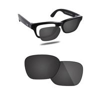 Fiskr Replacement Lenses for Ray-Ban Meta Blayzer Optics (Gen 2) RW7001 50mm Smart Glasses, Impact Resistant & Perfect Fit, Classic Black, One Size