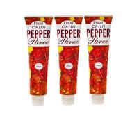 FiSSi Fresh Red Chilli Pepper Puree Paste In A Tube 100g (Pack Of 3) - Full-flavoured Puree, Fresh Scotch Bonnet Peppers In Your Cooking, No More Chopping, No More Pepper Finger Accidents