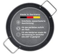 Fissler Adamant/Serving Pan (Ø 24 cm) Aluminium Frying Pan Coated Non-Stick High Rim Scratch Resistant - Induction