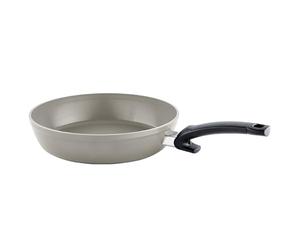 Fissler Ceratal Comfort/Aluminium Frying Pan Made Without PFAS/PTFE, Ceramic-Coated (Diameter 26 cm) Ceramic Frying Pan Non-Stick - Induction, Grey