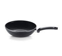 Fissler Ceratal Comfort Ceramic 11 Inch Non-Stick Wok, Orbit Black, Made without PFAS
