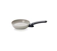 Fissler Ceratal Evo Classic Frying Pan Diameter 20 cm Warm Grey - Ceramic Pan Made Without PFAS/PTFE, Water-Based Non-Stick Coating, Ergonomic Handle, Induction, Made in Germany