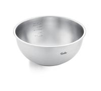 Fissler Essential Stainless Steel Bowl 20 cm, 1.5 L - Large Mixing Bowl & Mixing Bowl Made of 18/10 Stainless Steel with Measuring Scale, Satin Finish, Stackable
