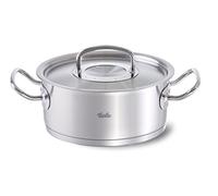 Fissler original-profi collection / roast pot, (Ø 28 cm, 7,2l) stainless steel pot with lid, roasting pan, internal scaling, stainless, all types of stoves, induction
