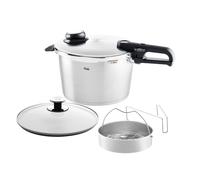 Fissler Vitavit Premium Pressure Cooker 8 L with Glass Lid and Steamer...