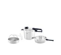 Fissler Vitavit Premium Set pressure frying pan 2.5L + pressure cooker 6L +...