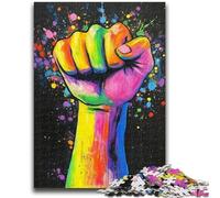 Fist Gesture Jigsaws 1000 Pieces for Adults,Challenging Game And Family Play for Is Ideal As A Gift for The Whole Family (50x75cm)