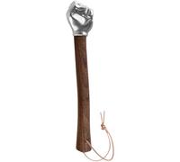 Fist Hand Hammer, 2 Lbs / 910 g Sledge Hammer, Heavy Duty Solid Iron, Wooden Handle with Comfortable Grip, Novelty Tool, Emergency Car Escape Tool