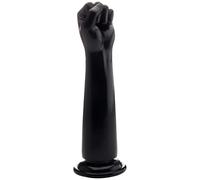 Fist It Power Fist Fisting Hand Black Dildo 12.8 Inch