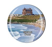 Fistral Beach Newquay England UK Fridge Magnet Tourist Souvenir Gift Collection Refrigerator Crystal Magnetic Sticker