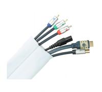 Fisual Cable Tidy Wrap 50mm Diameter White 1m