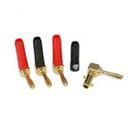 Fisual Easy Fix 90 Degree Banana Plugs (Pack Of 8)