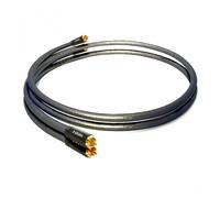 Fisual Havana XL Custom Made Stereo Phono/RCA Cable (Pair) 1m