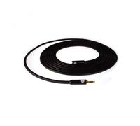 Fisual S-Flex Black Custom 3.5mm Jack Headphone Extension Cable 3m