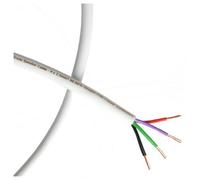Fisual S-Flex Studio Grade White Bi-Wire Speaker Cable 4 x 2.5mm 30m