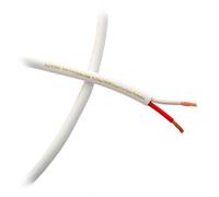 Fisual S-Flex Studio Grade White Speaker Cable 2 x 2.5mm
