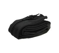 Fisual Zip Cable Tidy Wrap (30mm Dia 2m Length, Black)