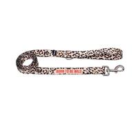 Fisura - Dog Lead “Born to Be Wild” - Adjustable Nylon Pet Lead for Small & Medium Dogs - Strong with Metal Clip & Soft Grip - 47" x 1"