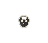 FISURA - Funny Skull Shaped Bottle Opener. Black Beer Bottle Opener. Beer Gift. Made of ABS and Metal. 6 x 7 cm