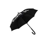 fisura. - Large umbrella, adult umbrella, automatic umbrella with button, original umbrella, diameter 106 cm, plastic and aluminium, Rain pin, black, One Size