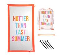 Fisura - Microfibre Beach Towel - Quick Dry, Sand Resistant, Lightweight - “Last Summer” Color - Travel Towel Gift for Beach, Pool & Holiday - 71 x 39 Inches