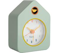 Fisura - Mini Travel Alarm Clock, Silent Non-Ticking Analog, Compact Bedside Cl