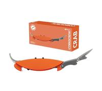 Fisura - Original Cat Corkscrew Wine Bottle Opener & Beer, Stainless Steel Cork Screw for Wine Bottles with Cutter Blade Capsules, Novelty Funny Opener, Birthday Gifts for Men & Women (Orange)