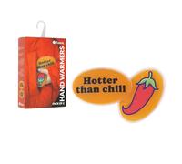 Fisura - Original "Chili" Hand Warmer, Reusable Gel Handwarmers, Instant Heat for Outdoor Activities, Skiing, Golf - Easy to Use Pocket Warmers, 2 Units Pack