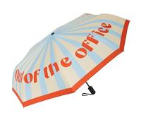 Fisura Original Folding Umbrella "Out of the Office" Striped Small Automatic Travel Size Windproof Umbrella 96cm Open Diameter