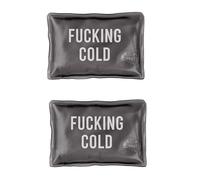 Fisura - Original Hand Warmer. Mini Hand Warmer Original Gel Reusable Pocket Warmer Outdoor Activities (2 units, Cold, black)