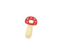 FISURA - Original Mushroom Bottle Opener Red and White Beer Bottle Opener Beer Gift Made of ABS and Metal Red and White 9 x 13 cm