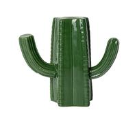 Fisura - Original toothpick dispenser cactus. Green funny toothpick dispenser. Ceramic toothpick holder in the shape of a cactus. Toothpick holder 12 x 11 cm.