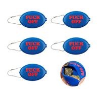 Fisura Oval Coin Purse, Off, 5 Units, Standard, Modern