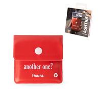 Fisura - Pocket Ashtray Pouch "You light my fire". Car, Outdoor & Portable Travel Ashtray. Original Ash Bag. Reusable. 8 x 8 cm