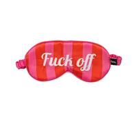 Fisura - Sleep mask for Women F*ck Off, Original Pink and red Eye mask for Sleeping, Ultra-Soft Blackout Sleep mask with Elastic Band, Bachelorette Party Favors for Bride 7.9 x 3.9 inches