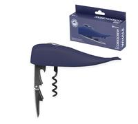 Fisura - Whale Corkscrew Wine Opener - Stainless Steel with Foil Cutter - Funny Bottle Opener for Wine & Beer - Original Kitchen Gift