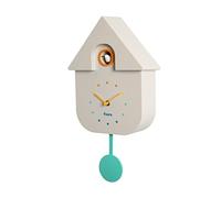 Fisura - Cuckoo clock. Wall clock. Original wall clock for gift. 3 AA batteries not included. 21,5 x 8 x 41,5. Material: ABS plastic. (Multicolour)