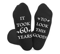 fiszdovb 60th Birthday Gifts for Men,Novelty Socks,Mens 60th Birthday Gifts for Dad,Special Funny Socks Gift for Him Grandad Dad Daddy Gifts funny Stocking Fillers Ideas Presents