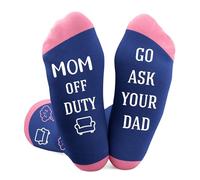 fiszdovb Mum Birthday Gifts, Mothers Day Unique Gifts for Mum Novelty Socks Present, Best Special Valentines Christmas Xmas Presents for Mums Mother Mom, Funny Mummy Gift Ideas from Daughter Son