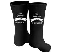 fiszdovb Son Gifts from Mum Dad, Birthday Gifts for Son Adult,Novelty Socks Gift Ideas for Sons, Graduation Christmas Valentines Xmas Special Unique Sentimental Presents for Sons Stocking Fillers