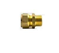 Fit 12/16mm ID/OD PEX-AL-PEX Tube x 1/2" BSPP Male Brass Pipe Fitting Coupling Connector Adapter