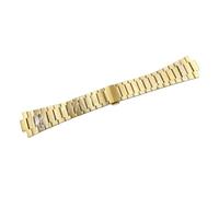 Fit 40mm Watch Replacement Case Mod Parts Stainless Steel Band Compatible With Tissot PRX Strap Black Gold Butterfly Buckle Clasp Bracelet