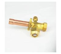 Fit 5/8" 15.9mm OD Copper Tube 3 Ways Air Conditioner Angle Stop Valve Fitting