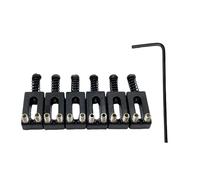 Fit alloy guitar bridge saddle accurate intonation and robust strings alloy guitar high humidity resistance for professional musicians