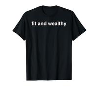 fit and Wealthy Value Graphic T-Shirt