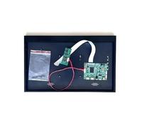 Fit B140XTN02 B140XTN03 B140XTN07 DIY Kit Portable Panel USB Micro 30-Pin EDP 14" 1366 * 768 HDMI-Mini Metal Case+Controller Board,Laptop Accessories(B140XTN02.D and Case)