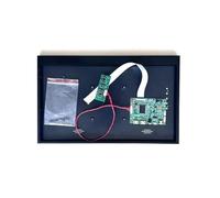 Fit B140XTN02 B140XTN03 B140XTN07 DIY Kit Portable Panel USB Micro 30-Pin EDP 14" 1366 * 768 HDMI-Mini Metal Case+Controller Board,Laptop Accessories(B140XTN02.D and Case)
